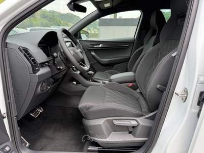 Skoda Karoq 1.5 TSI DSG SportLine GANCIO Matrix Cam Smart Link Bianco usata Chiusa