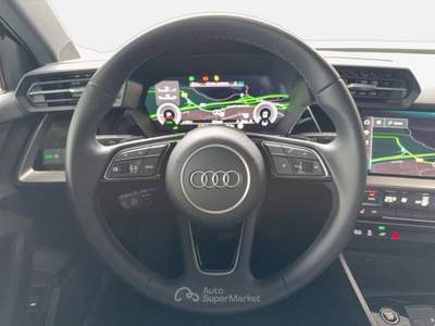 Audi A3 Sportback 45 TFSI e S-tronic HYBRID S-line plus VIRTUAL Navi LED Grigio usata Roma