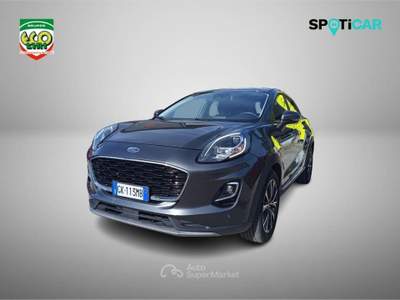 Ford Puma 1.0 EcoBoost Hybrid 125 CV S&S aut. Titanium Desig Grigio usata Cassino
