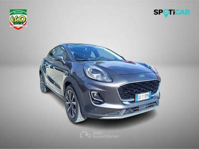 Ford Puma 1.0 EcoBoost Hybrid 125 CV S&S aut. Titanium Desig Grigio usata Cassino