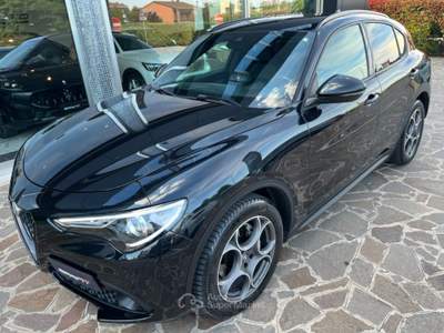 Alfa Romeo Stelvio Q4 2.2 TURBODIESEL 190CV AT8 SPRINT Nero usata Noventa Vicentina