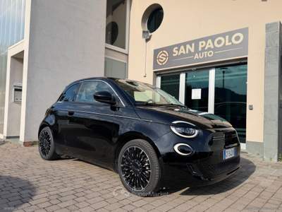 Fiat 500 500 La Prima by Bocelli Berlina 42 kWh Nero usata San Paolo d'Argon