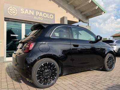 Fiat 500 500 La Prima by Bocelli Berlina 42 kWh Nero usata San Paolo d'Argon