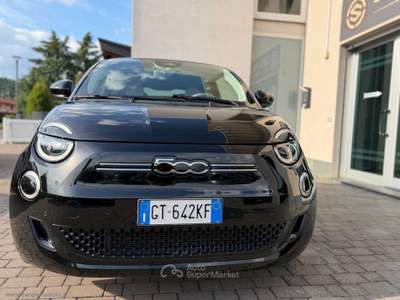 Fiat 500 500 La Prima by Bocelli Berlina 42 kWh Nero usata San Paolo d'Argon