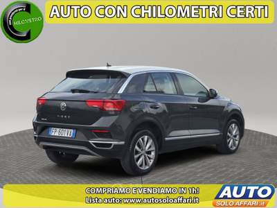 Volkswagen T-Roc 1.0 TSI STYLE 115CV EURO6B CARPLAY/ADAPTIVE CRUISE/DISTRIBUZIONE FATTA Grigio usata Prato