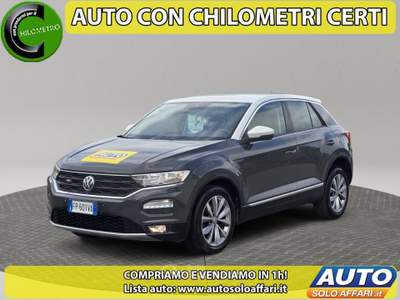 Volkswagen T-Roc 1.0 TSI STYLE 115CV EURO6B CARPLAY/ADAPTIVE CRUISE/DISTRIBUZIONE FATTA Grigio usata Prato