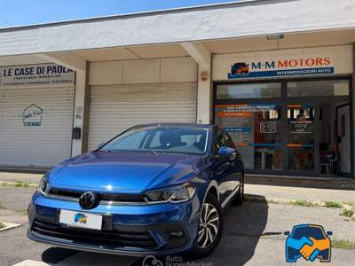 Volkswagen Polo 1.0 tsi Life 95cv Blu/Azzurro usata Pomezia