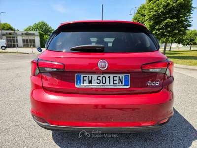 Fiat Tipo Tipo 5p 1.6 mjt Lounge s&amp;s 120cv Rosso usata San Stino di Livenza