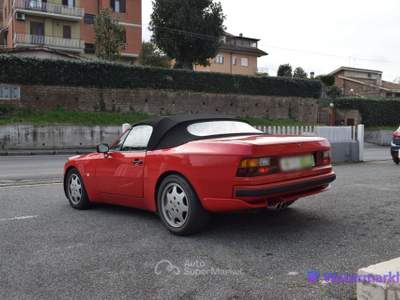 Porsche 924/944 S2 cat Cabriolet Rosso usata Roma