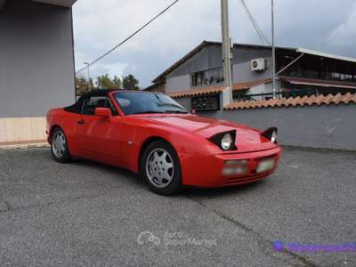 Porsche 924/944 S2 cat Cabriolet Rosso usata Roma