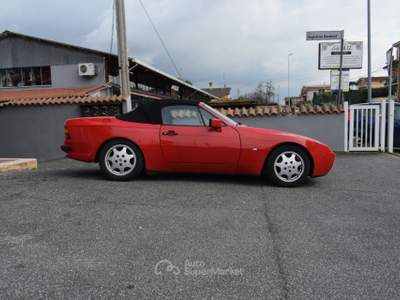 Porsche 924/944 S2 cat Cabriolet Rosso usata Roma