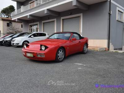 Porsche 924/944 S2 cat Cabriolet Rosso usata Roma