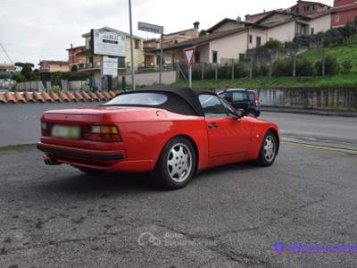 Porsche 924/944 S2 cat Cabriolet Rosso usata Roma