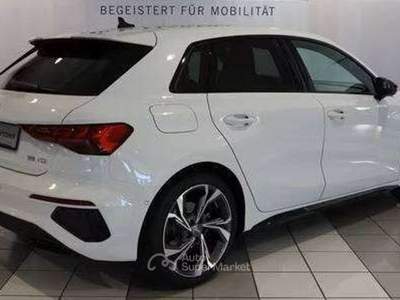 Audi A3 A3 Sportback 35 tdi 150cv s line s tronic Bianco usata Monte Compatri