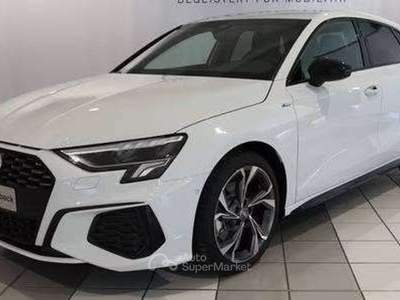 Audi A3 A3 Sportback 35 tdi 150cv s line s tronic Bianco usata Monte Compatri