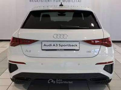 Audi A3 A3 Sportback 35 tdi 150cv s line s tronic Bianco usata Monte Compatri