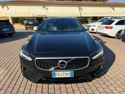 Volvo V90 D4 AWD Geartronic R-Design Nero usata San Donà di Piave