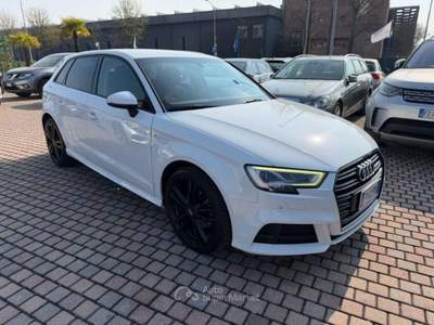 Audi A3 SPB 30 116CV TDI S-Tronic S-Line Exterior Bianco usata San Donà di Piave