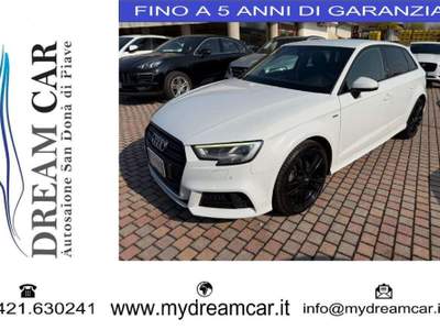 Audi A3 SPB 30 116CV TDI S-Tronic S-Line Exterior Bianco usata San Donà di Piave
