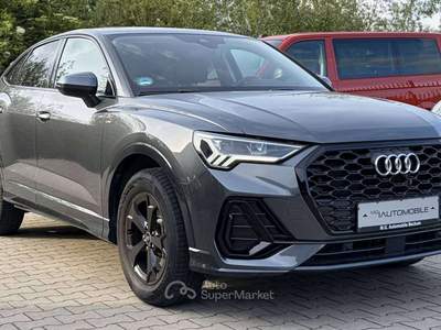 Audi Q3 Sportback 45 1.4 tfsi e Identity black S-line S-tronic camera 2021 Grigio usata Monte Compatri
