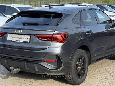 Audi Q3 Sportback 45 1.4 tfsi e Identity black S-line S-tronic camera 2021 Grigio usata Monte Compatri