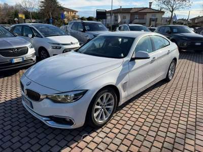 BMW Serie 4 420d 420 d GranCoupé Luxury line Bianco usata San Donà di Piave