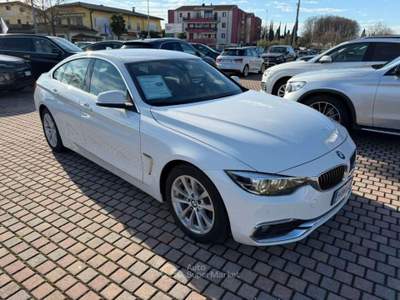 BMW Serie 4 420d 420 d GranCoupé Luxury line Bianco usata San Donà di Piave