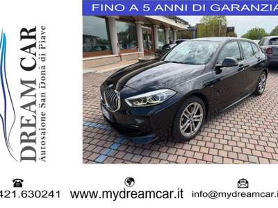BMW Serie 1 M 118 136CV Pacchetto Msport. Tagliandi ufficiali. Nero usata San Donà di Piave