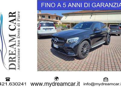 Mercedes-Benz GLC d 4Matic Coupé Premium Nero usata San Donà di Piave