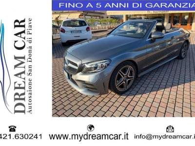 Mercedes-Benz Classe C d Auto Cabrio Premium Grigio usata San Donà di Piave