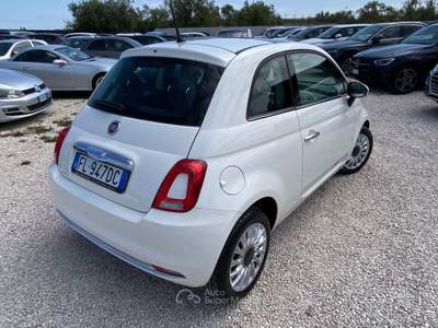 Fiat 500 95 CV Lounge EURO 6B NEOPATENTATI TETTO Bianco usata Corato