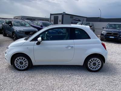 Fiat 500 95 CV Lounge EURO 6B NEOPATENTATI TETTO Bianco usata Corato
