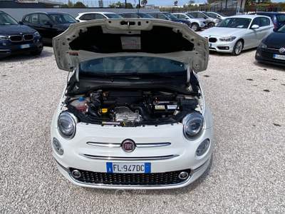 Fiat 500 95 CV Lounge EURO 6B NEOPATENTATI TETTO Bianco usata Corato