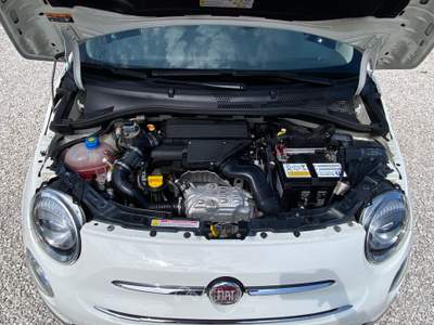 Fiat 500 95 CV Lounge EURO 6B NEOPATENTATI TETTO Bianco usata Corato