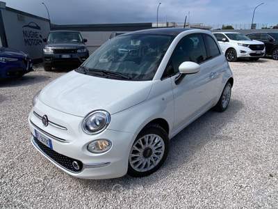 Fiat 500 95 CV Lounge EURO 6B NEOPATENTATI TETTO Bianco usata Corato