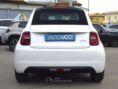 Fiat 500e Cabrio 42 kWh Full Elettric Bianco usata Ardea