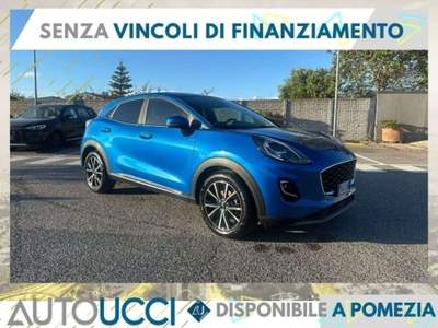 Ford Puma 1.0 EcoBoost Hybrid 125 CV S&S Titanium Blu/Azzurro usata Ardea