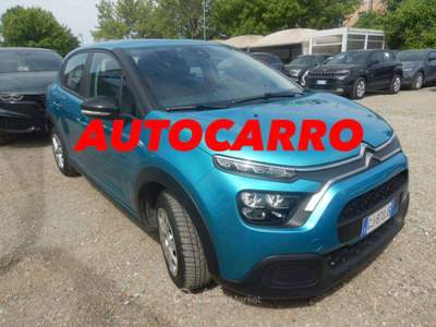 Citroen C3 1.5Hdi 100cv AUTOCARRO 4 POSTI Blu/Azzurro usata Salerno
