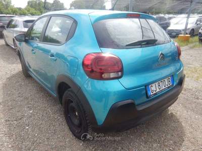 Citroen C3 1.5Hdi 100cv AUTOCARRO 4 POSTI Blu/Azzurro usata Salerno