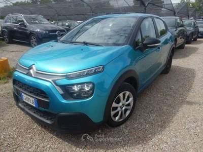 Citroen C3 1.5Hdi 100cv AUTOCARRO 4 POSTI Blu/Azzurro usata Salerno