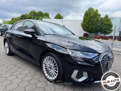 Audi A3 SPB 35 TDI s tronic  Advanced 150 cv Nero usata Roma