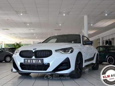 BMW Serie 2 230i 230 i Coupé M sport PRO tetto apribile Bianco usata Roma