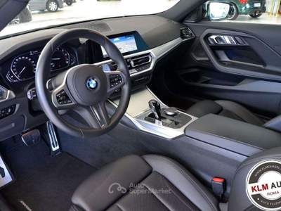 BMW Serie 2 230i 230 i Coupé M sport PRO tetto apribile Bianco usata Roma