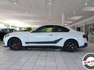 BMW Serie 2 230i 230 i Coupé M sport PRO tetto apribile Bianco usata Roma