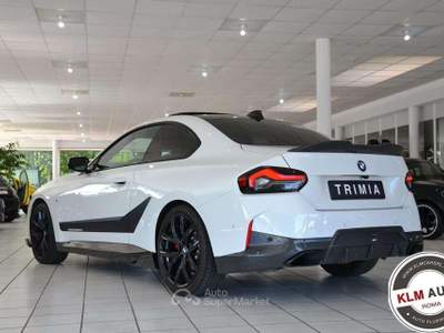 BMW Serie 2 230i 230 i Coupé M sport PRO tetto apribile Bianco usata Roma