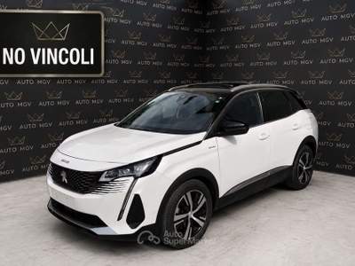 Peugeot 3008 3008 II 1.6 hybrid phev GT Pack 225cv e-eat8 *TETTO*360* Bianco usata La Loggia