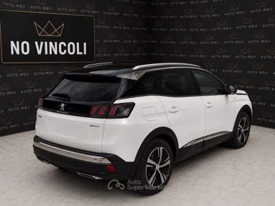 Peugeot 3008 3008 II 1.6 hybrid phev GT Pack 225cv e-eat8 *TETTO*360* Bianco usata La Loggia