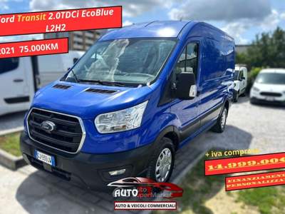 Ford Transit EcoBlue L2H2 Iva Compresa Blu/Azzurro usata Prato