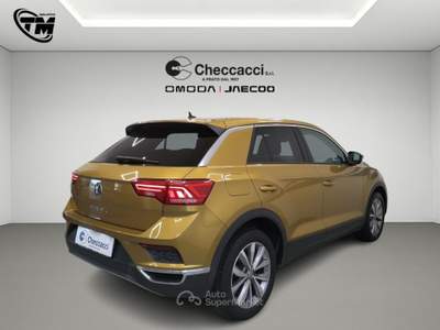 Volkswagen T-Roc T-Roc 1.6 TDI SCR Style BlueMotion Technology Giallo usata Prato