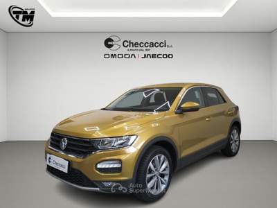 Volkswagen T-Roc T-Roc 1.6 TDI SCR Style BlueMotion Technology Giallo usata Prato